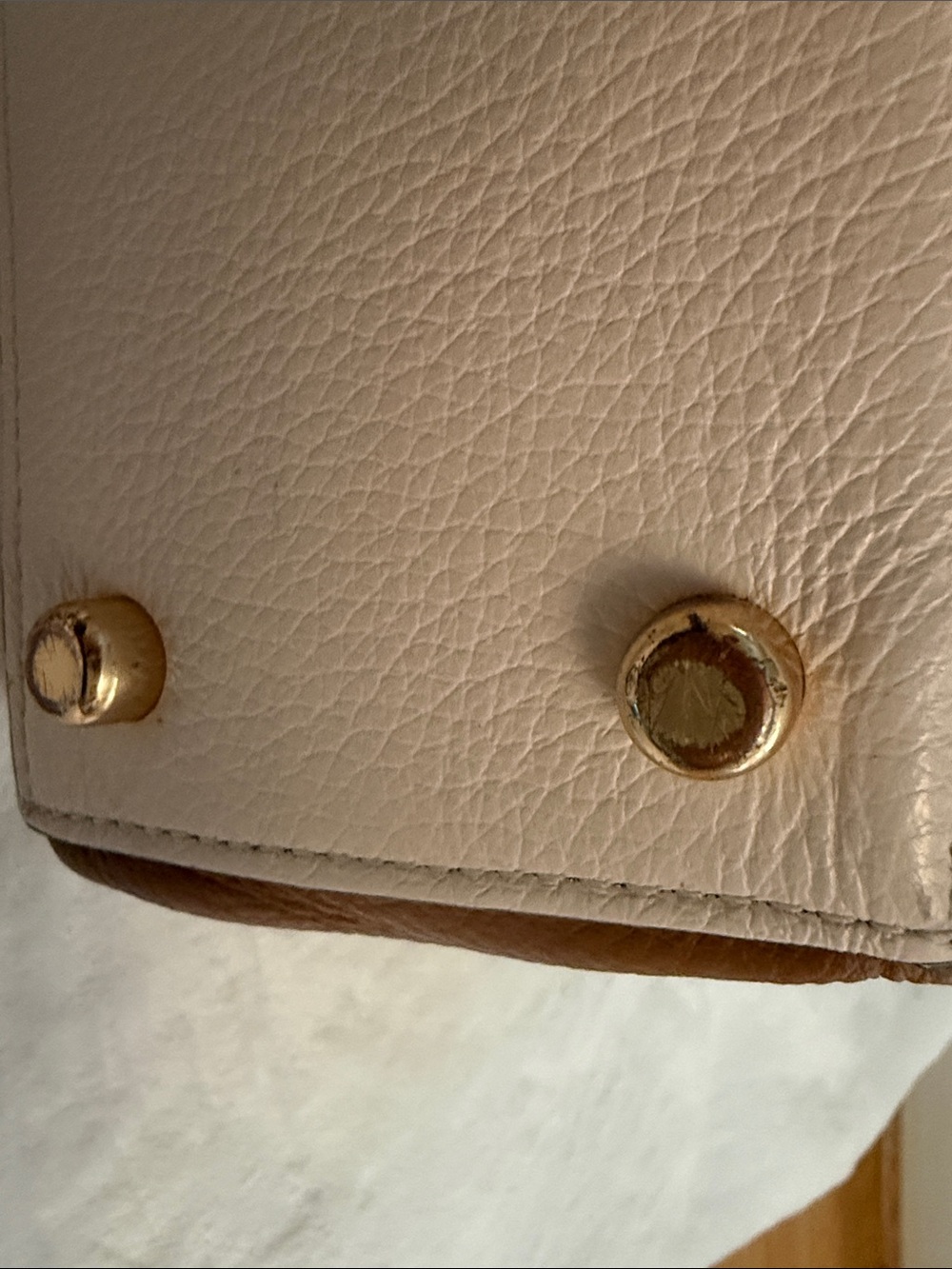 Coach Cream Leather Top-Handle Satchel with Turnlock - Picture 8 of 17
